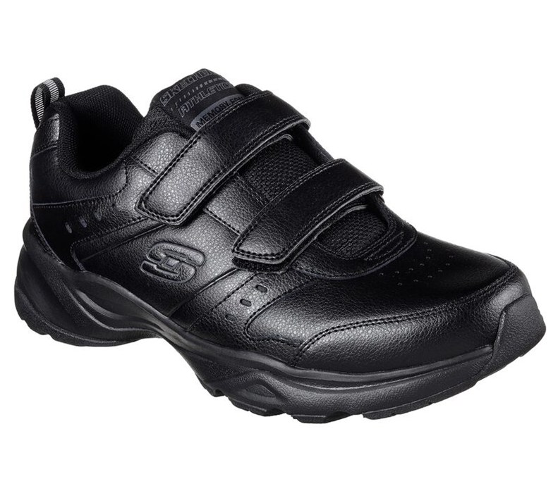 Skechers Herr Svarta Sneakers - Haniger - Casspi - Sverige (EIYCB-9250)